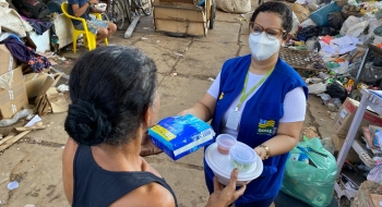 OVG e Seds distribuem 194 mil refeições para refugiados e pessoas em situação de rua